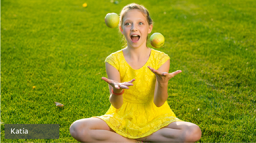 I give myself a week to learn how to juggle