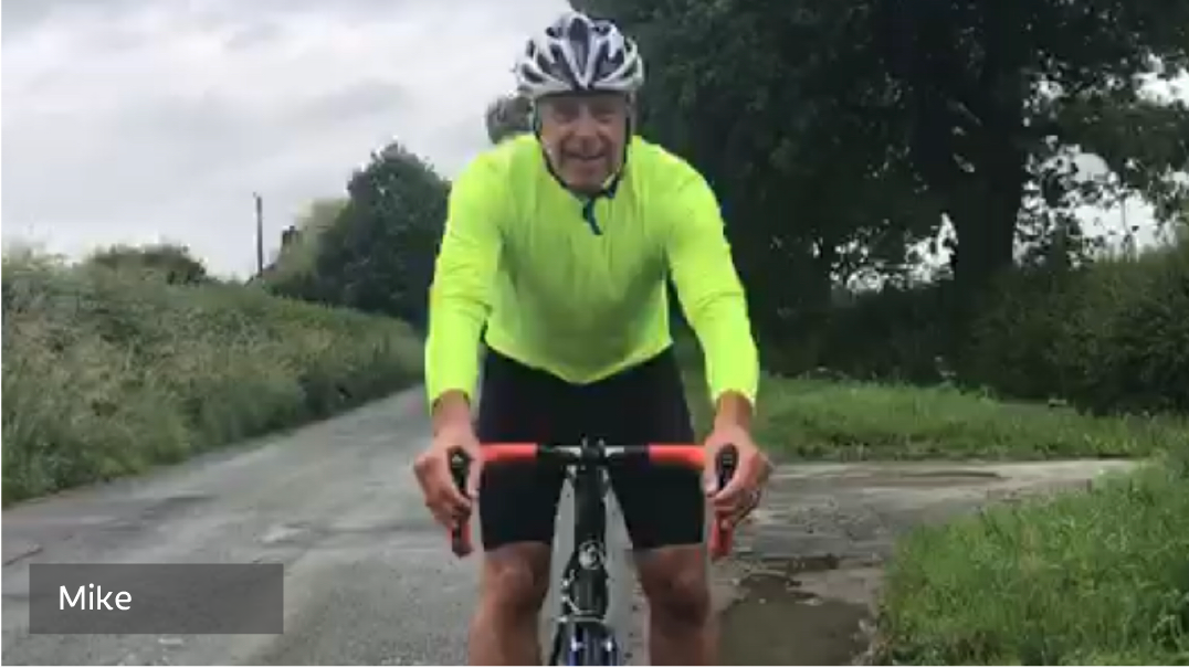 I’m swapping the car for a bike to get to work, each mile sponsored