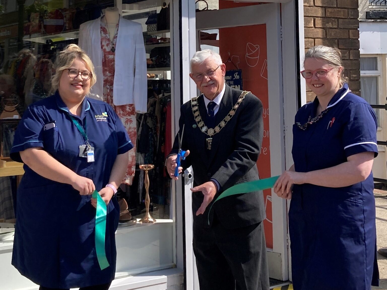 Grand opening for Oakengates charity shop relocation - Severn Hospice