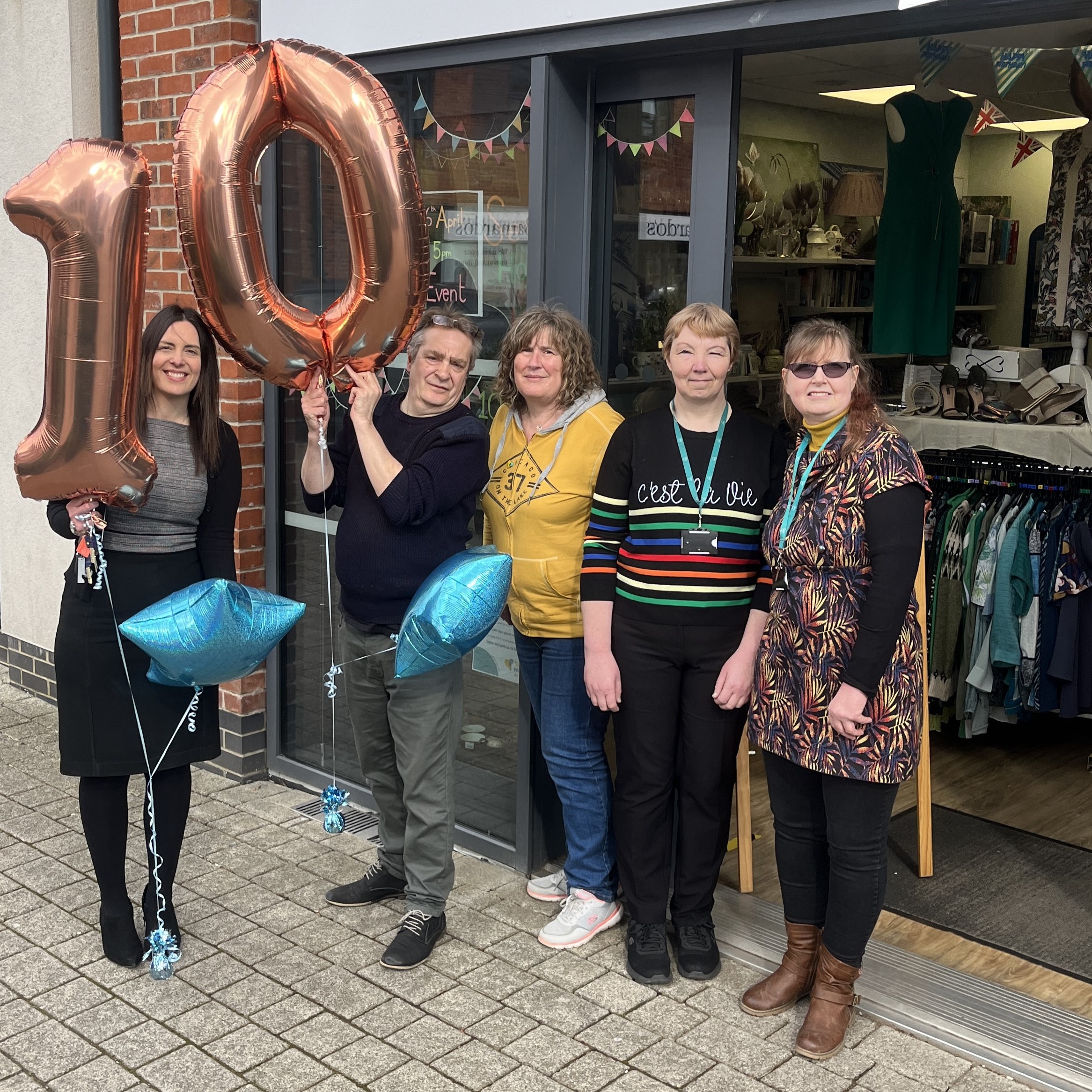 Lawley shop celebrates tenth anniversary