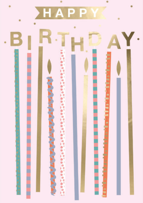 Happy Birthday Candles