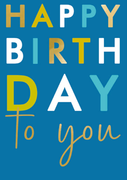 Happy Birthday To You