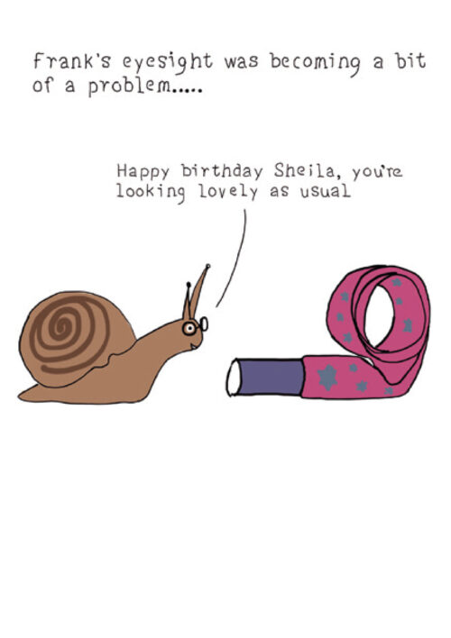 Humourous Snail