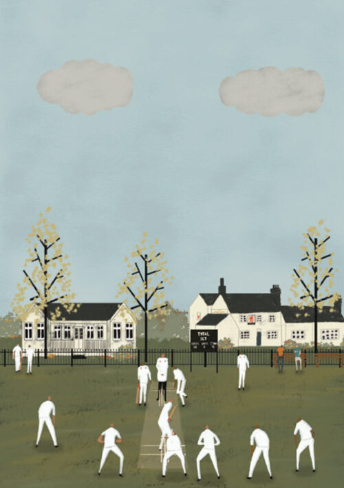 Cricket on Green