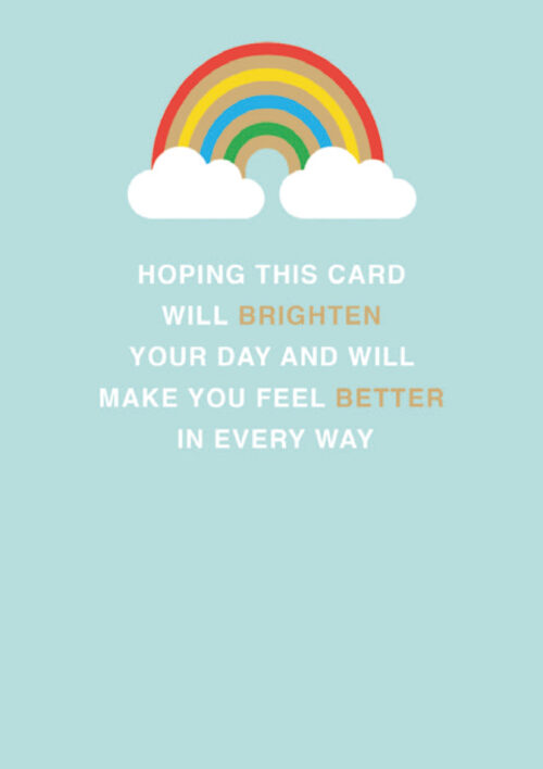 Get well soon - Rainbow