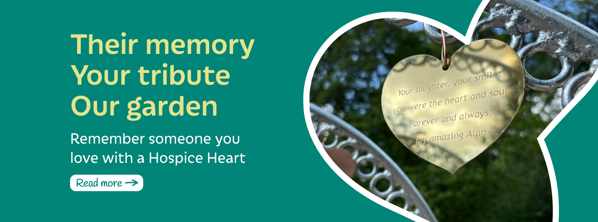 Dedicate a Hospice Heart