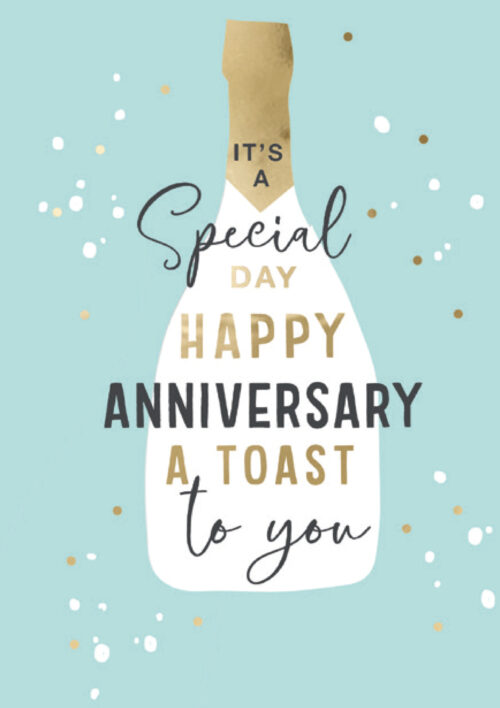 Your Anniversary - Champagne Bottle