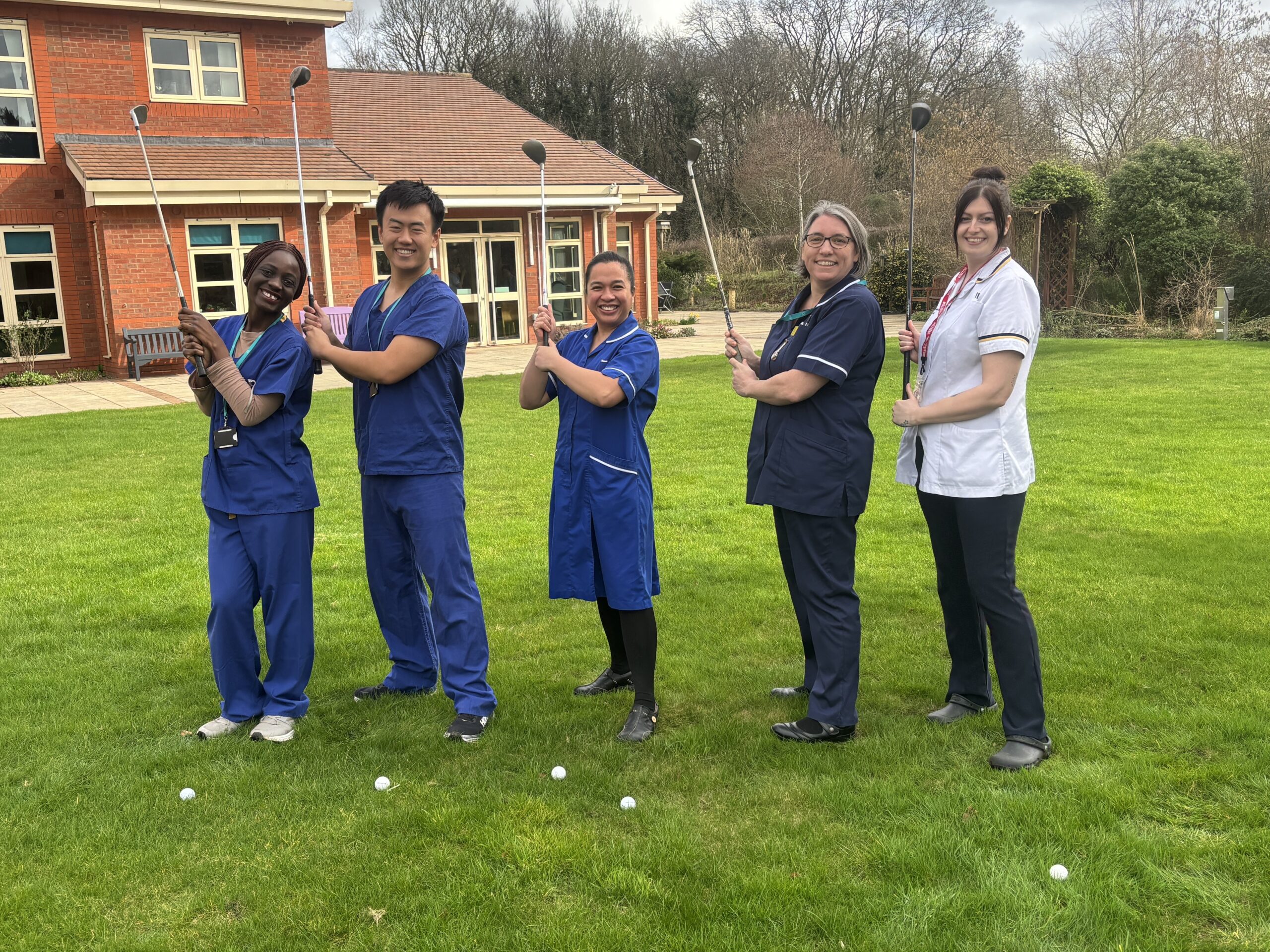 Teeing off for our Corporate Golf Day