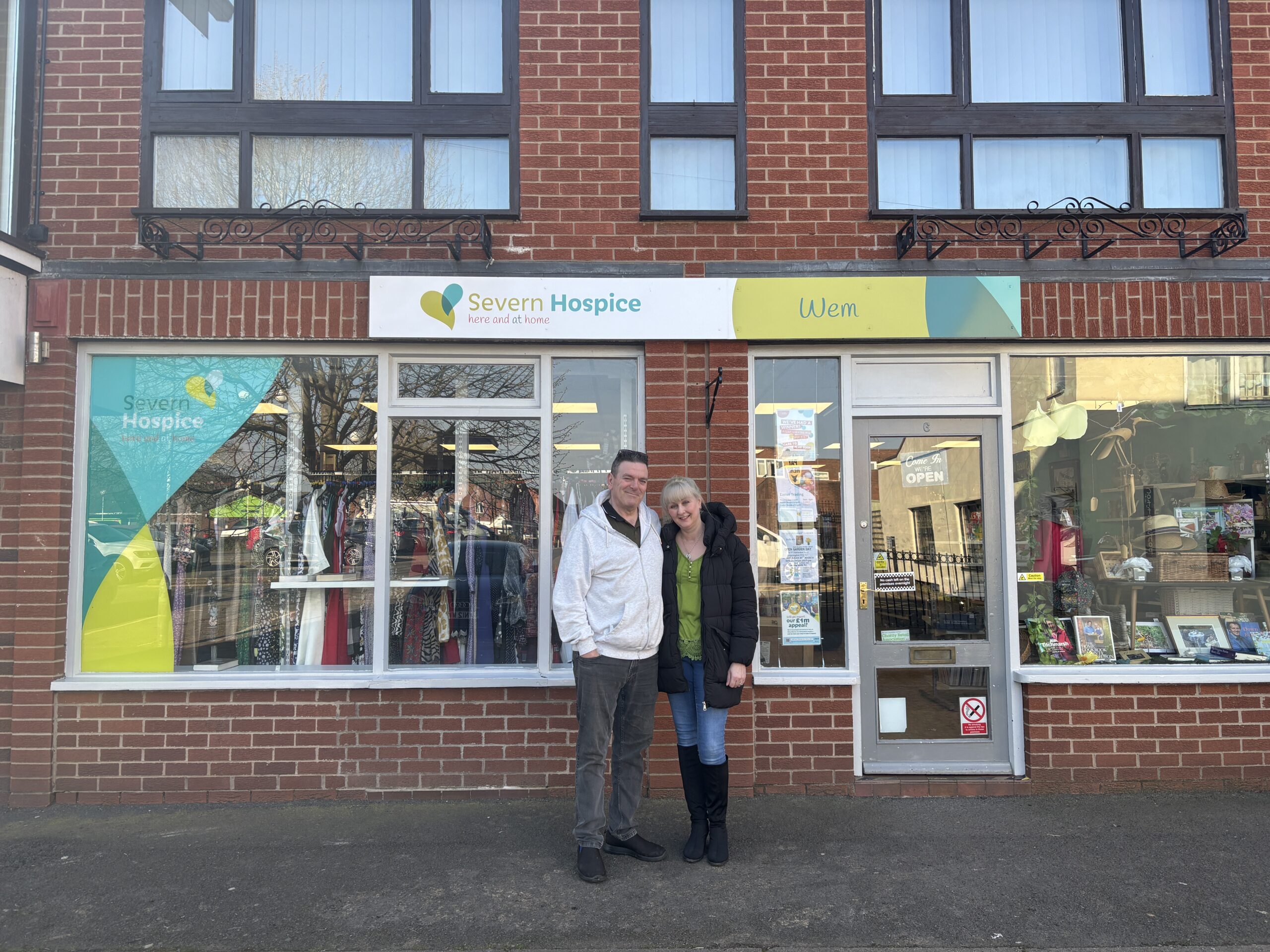 Volunteer finds love after loss in our shop