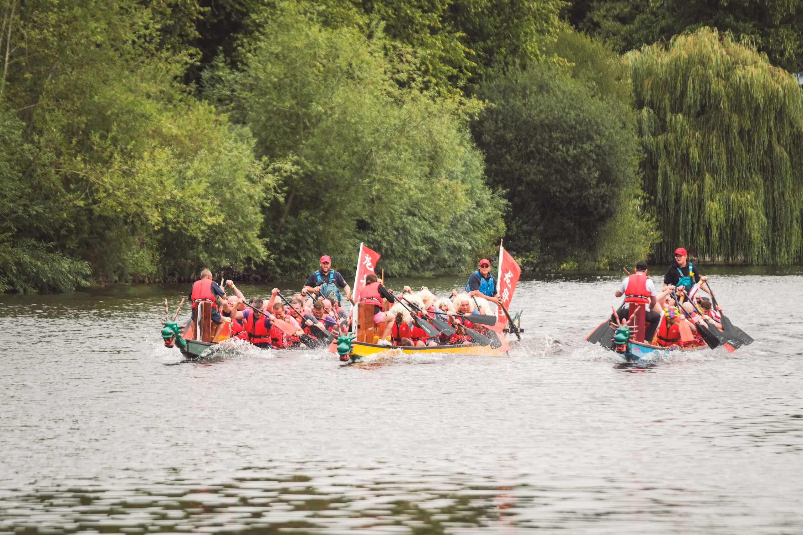 Our Dragon Boats return with a splash