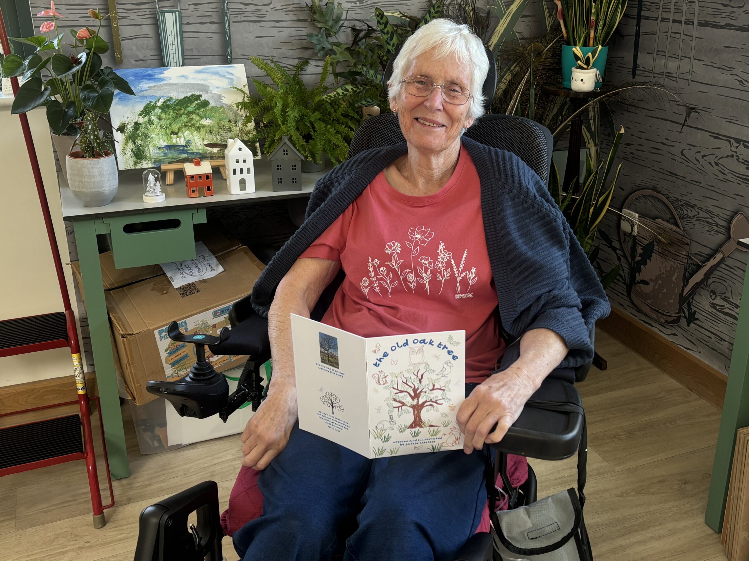 Patient turns oak tree into lasting family legacy with children's book