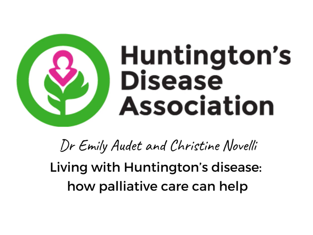 Our Huntington's webinars