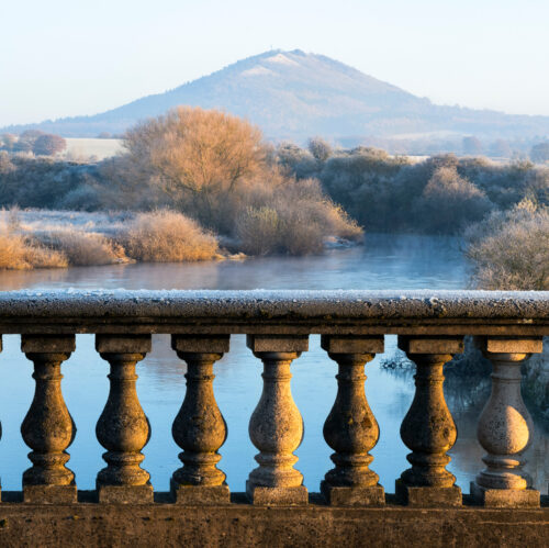 The Wrekin from Cressage Bridge 17113